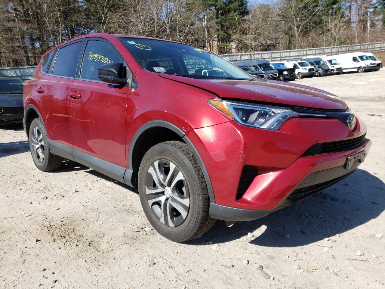 TOYOTA RAV4 LE 2018 with VIN 2T3BFREV2JW824899 - Photo from auction