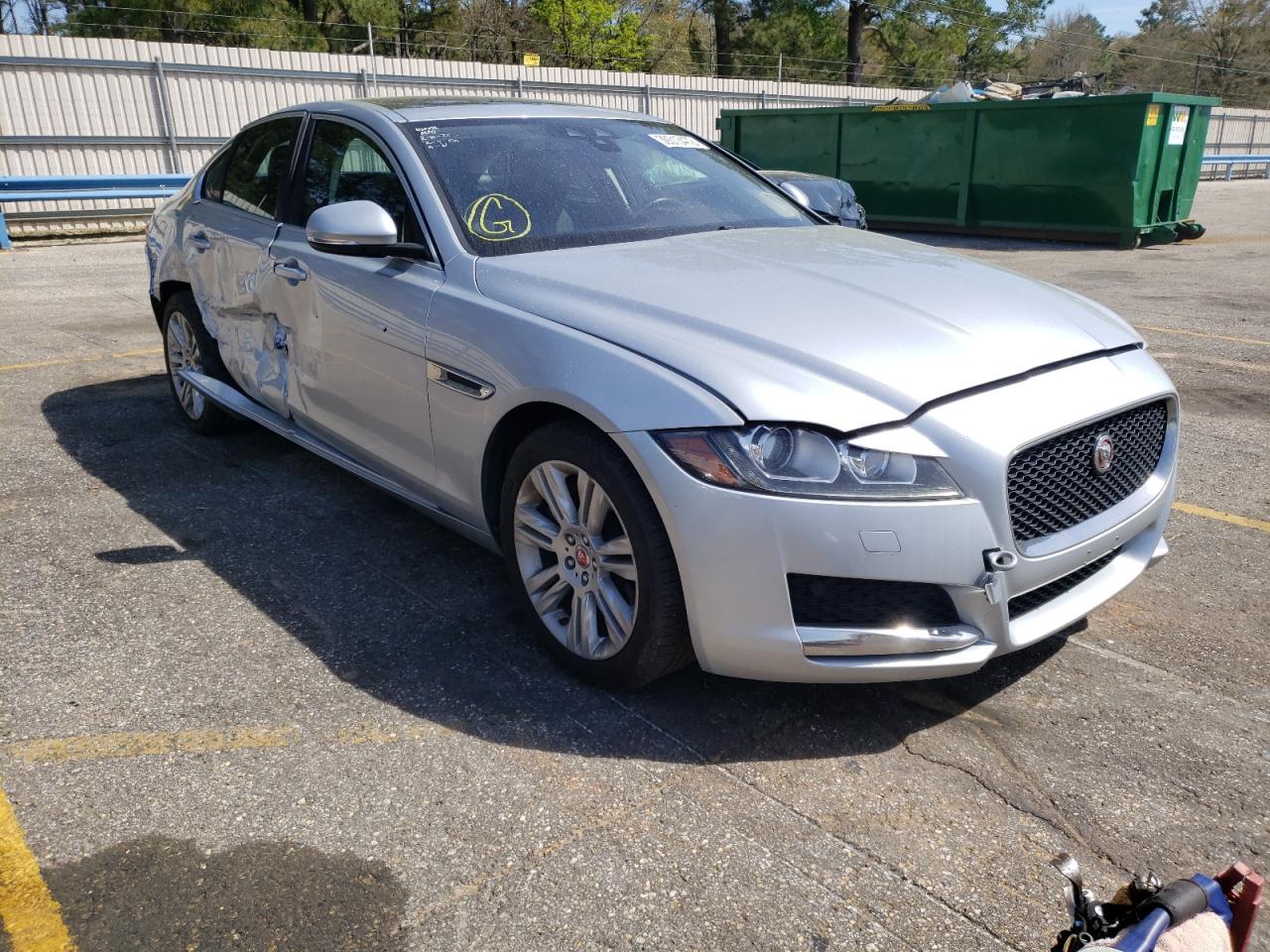 JAGUAR XF 2017 with VIN SAJBR4BVXHCY26588 - Photo from auction