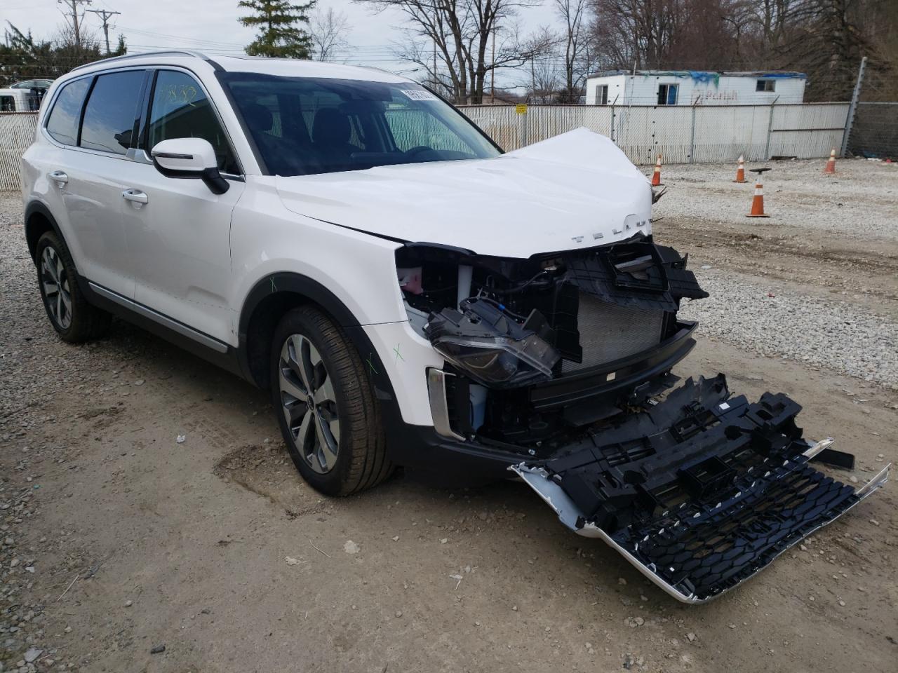 KIA TELLURIDE 2022 with VIN 5XYP6DHC2NG213651 - Photo from auction