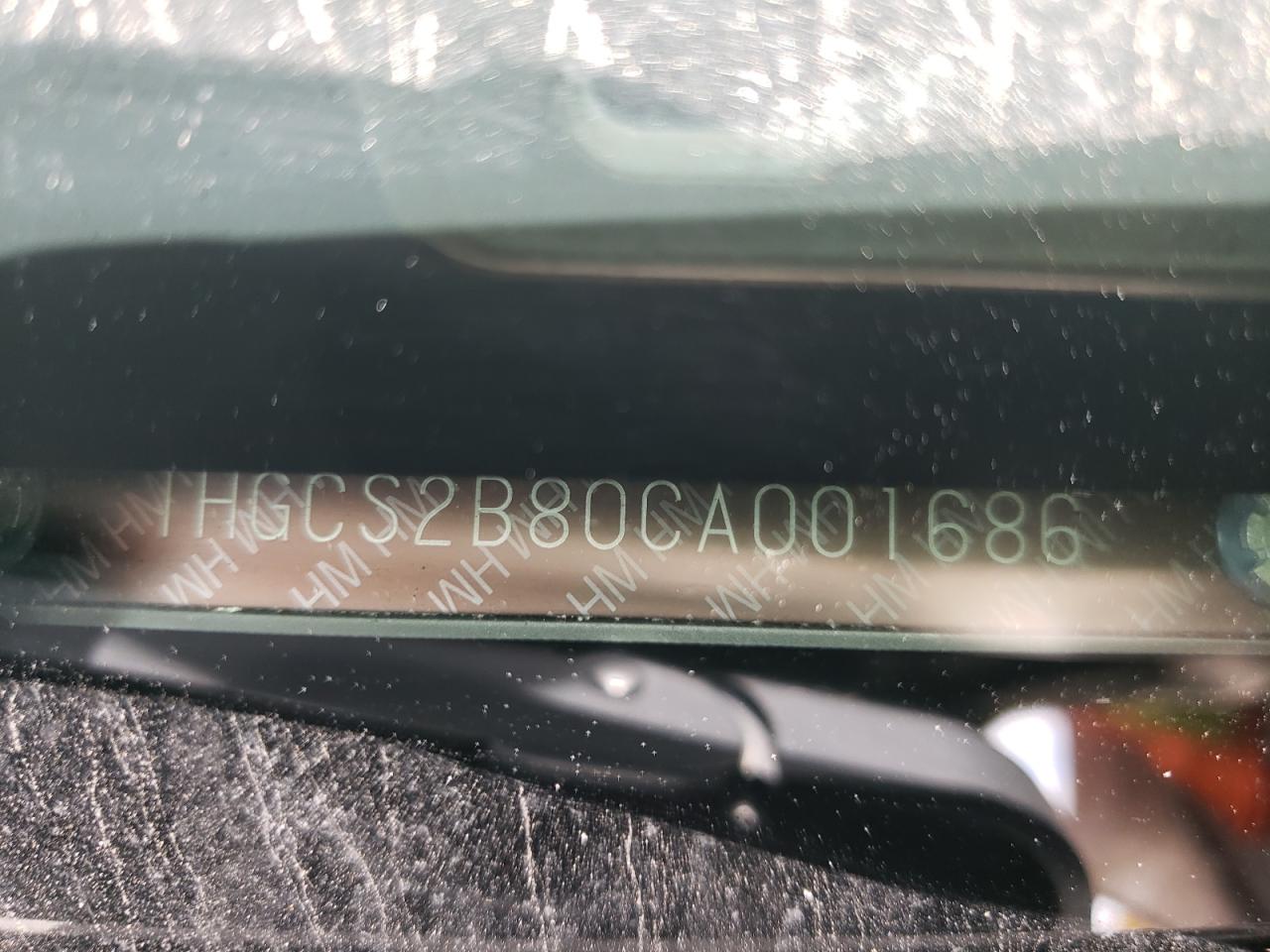 Photo 10 from auction – 2012 HONDA ACCORD EXL with VIN 1HGCS2B80CA001686