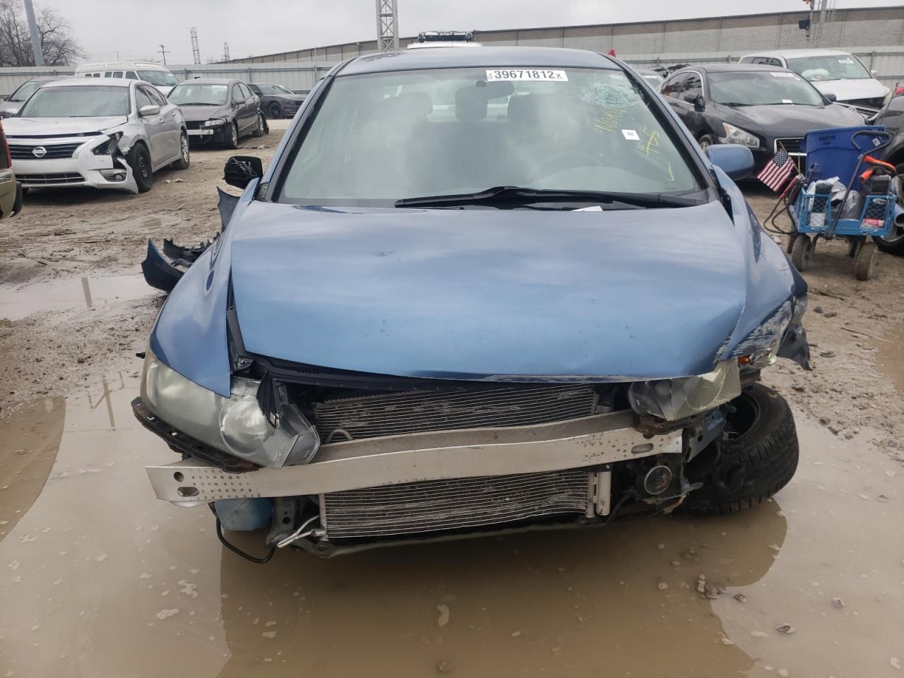 Photo 9 from auction – 2010 HONDA CIVIC LX with VIN 19XFA1F57AE023316