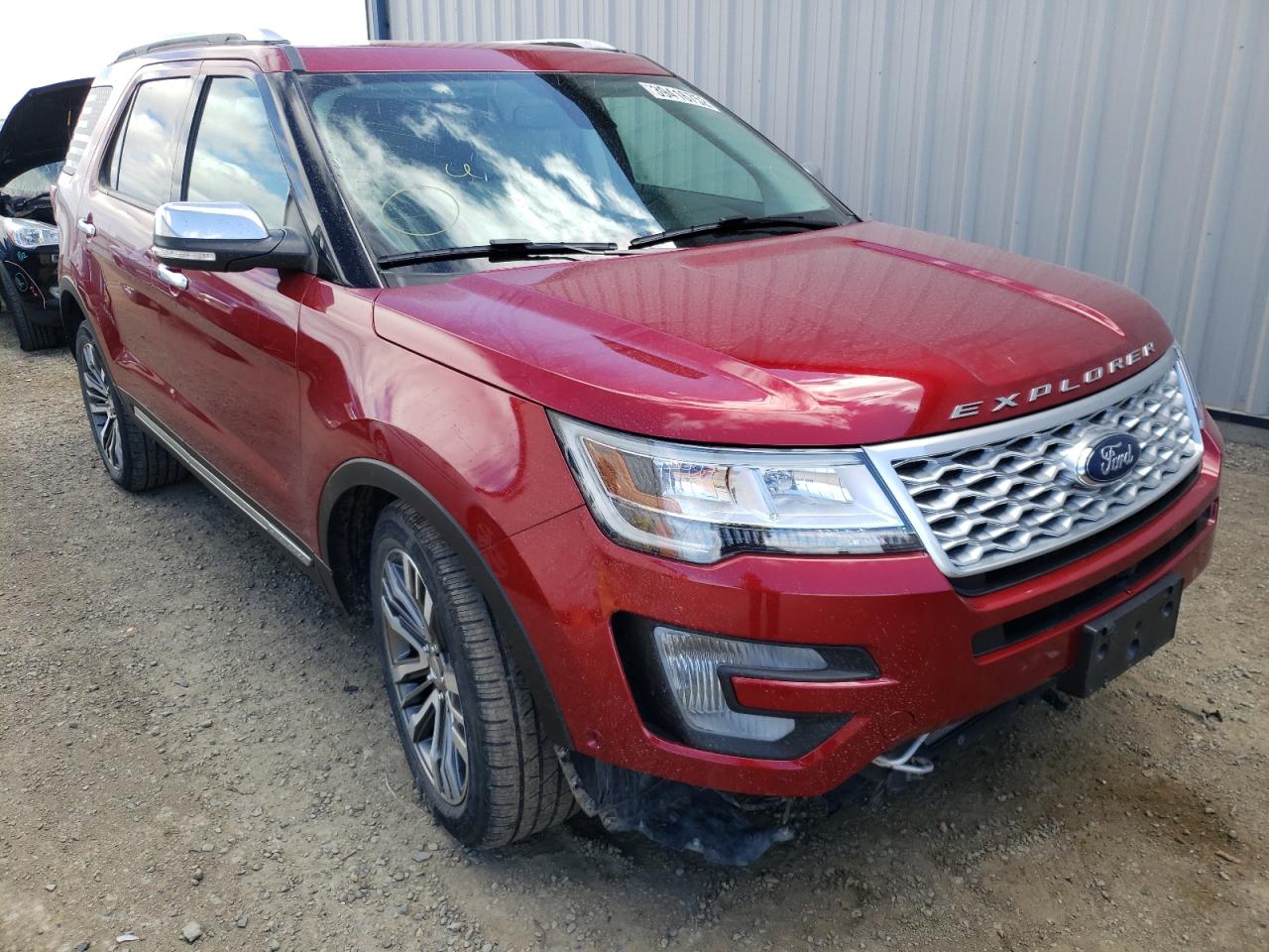 FORD EXPLORER P 2017 with VIN 1FM5K8HT3HGE39611 - Photo from auction