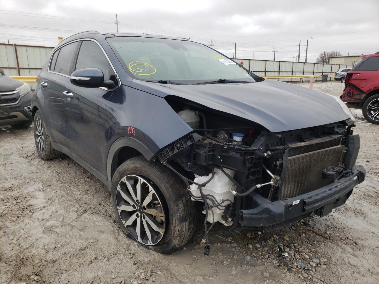 KIA SPORTAGE E 2017 with VIN KNDPN3AC5H7211806 - Photo from auction