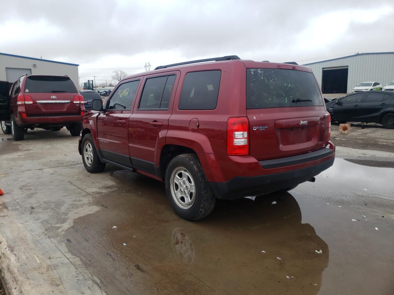 Photo 3 from auction – 2016 JEEP PATRIOT SP with VIN 1C4NJPBB2GD583491
