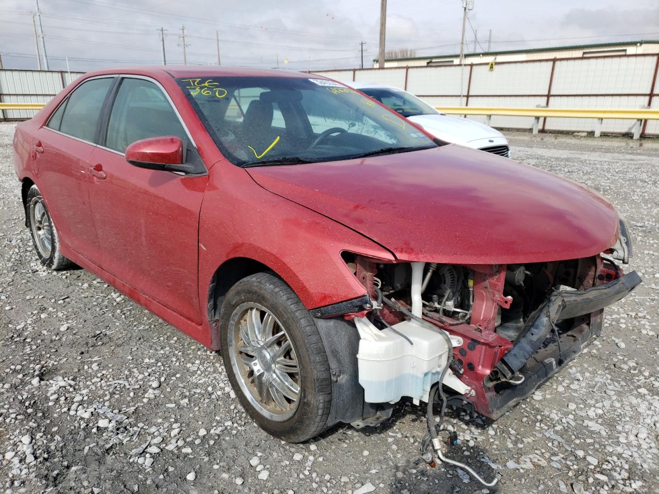 TOYOTA CAMRY BASE 2012 مع رقم تعريف المركبة 4T1BF1FK6CU612296 - صورة من المزاد