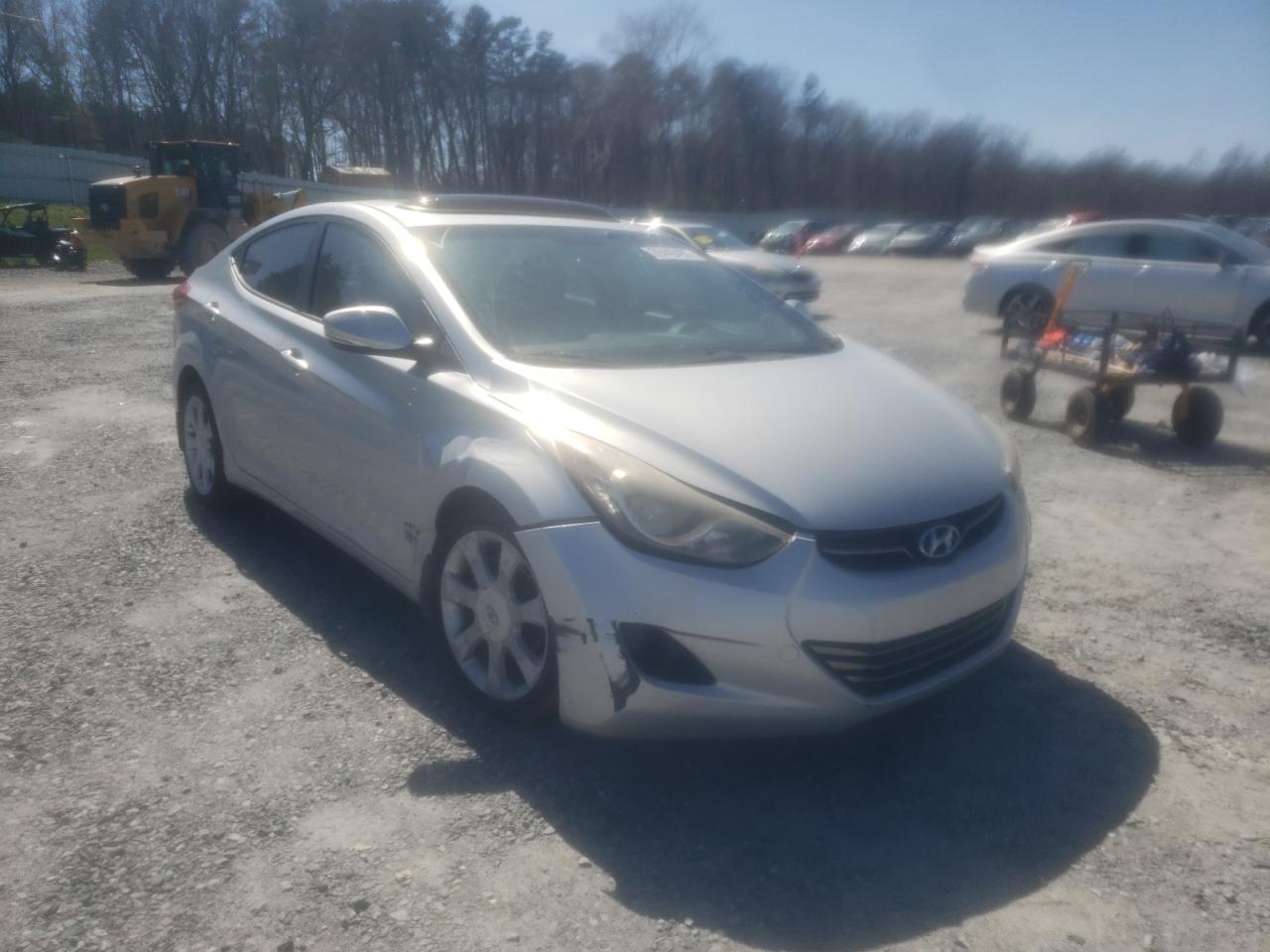 HYUNDAI ELANTRA GL 2012 with VIN KMHDH4AEXCU459136 - Photo from auction