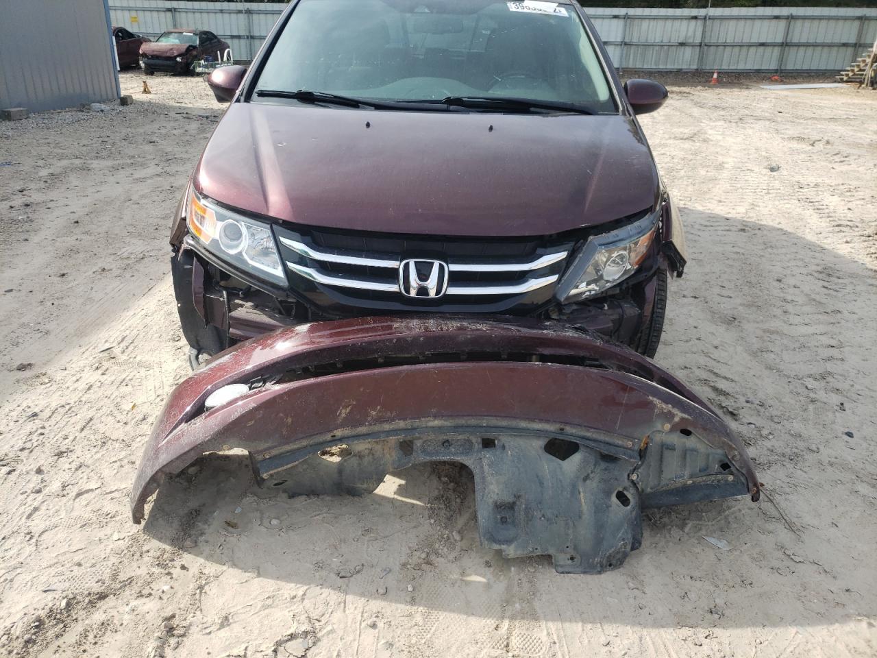 Photo 9 from auction – 2015 HONDA ODYSSEY EX with VIN 5FNRL5H67FB044429