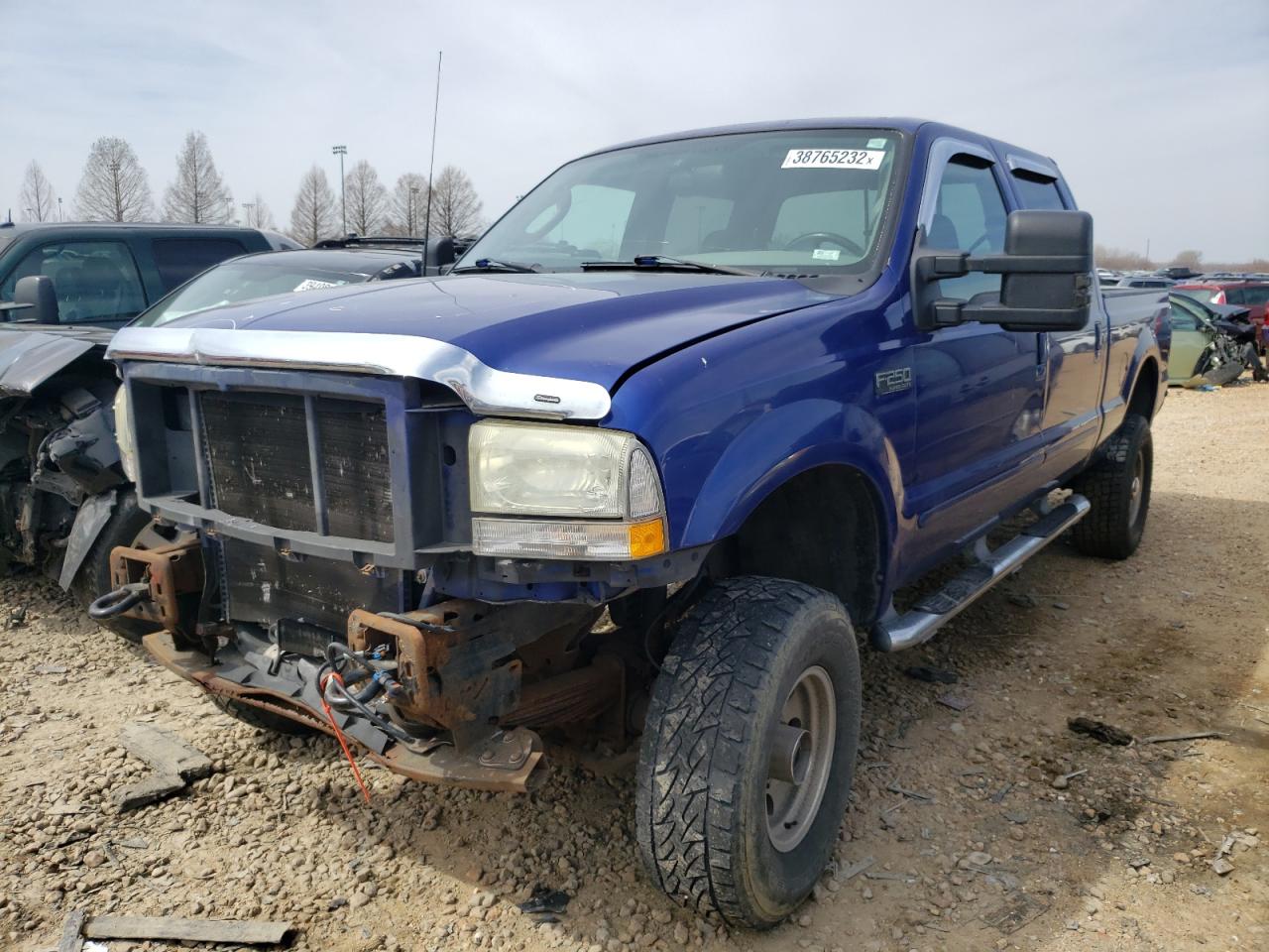 Photo 2 from auction – 2003 FORD F250 SUPER with VIN 1FTNW21L73EB94400