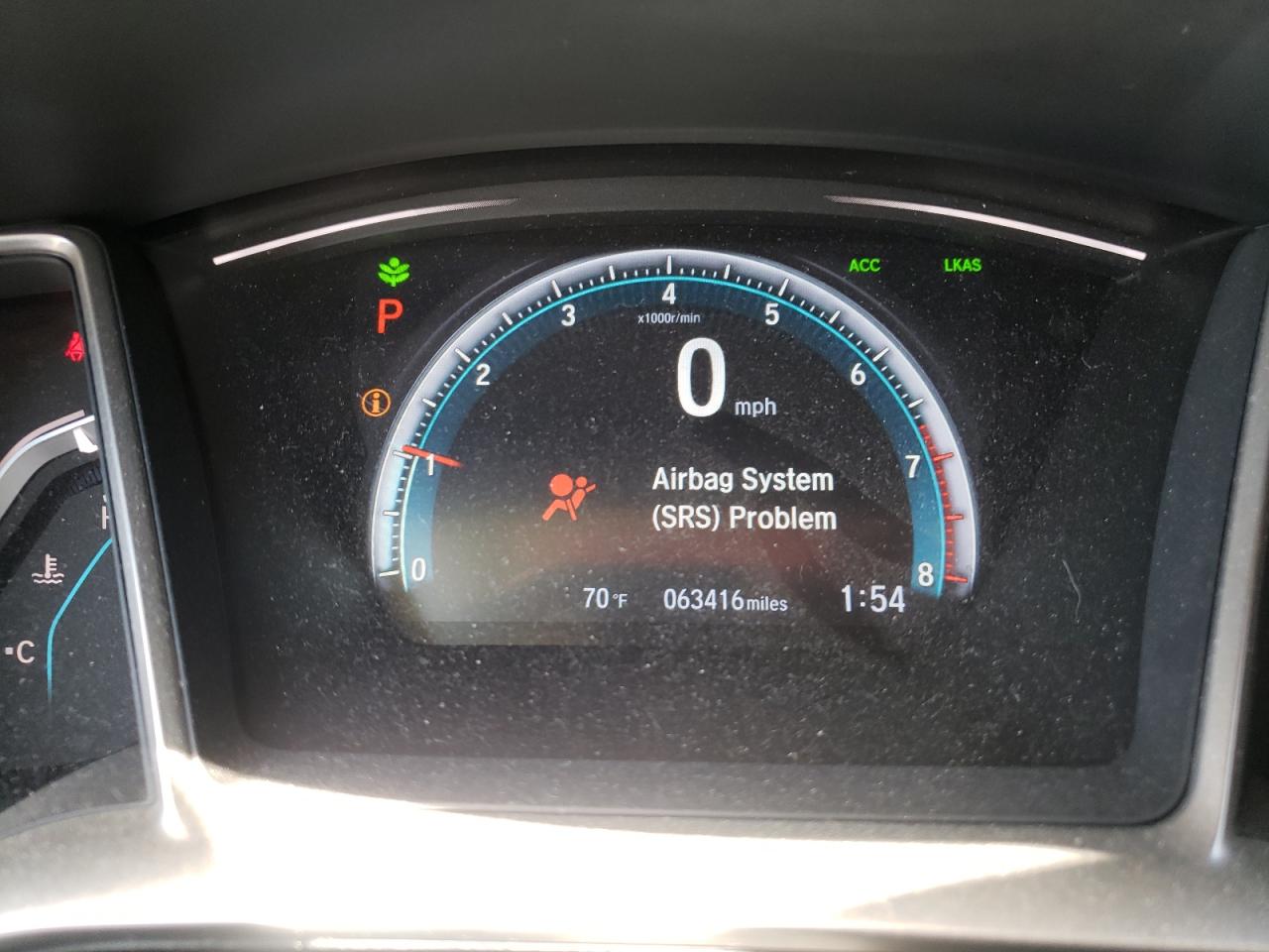 Photo 8 from auction – 2016 HONDA CIVIC EX with VIN 19XFC2F81GE217925