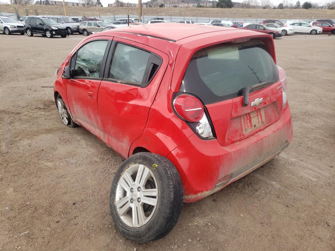 Photo 3 from auction – 2014 CHEVROLET SPARK 1LT with VIN KL8CD6S96EC556912