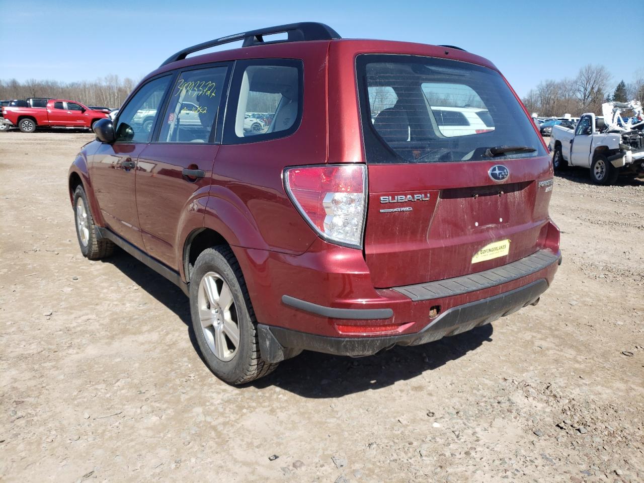 Photo 3 from auction – 2012 SUBARU FORESTER 2 with VIN JF2SHABC6CH439290
