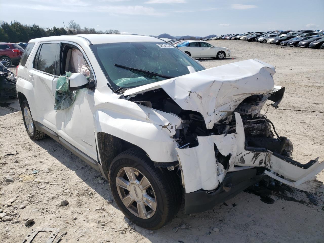 GMC TERRAIN SL 2011 with VIN 2CTALMEC0B6436013 - Photo from auction