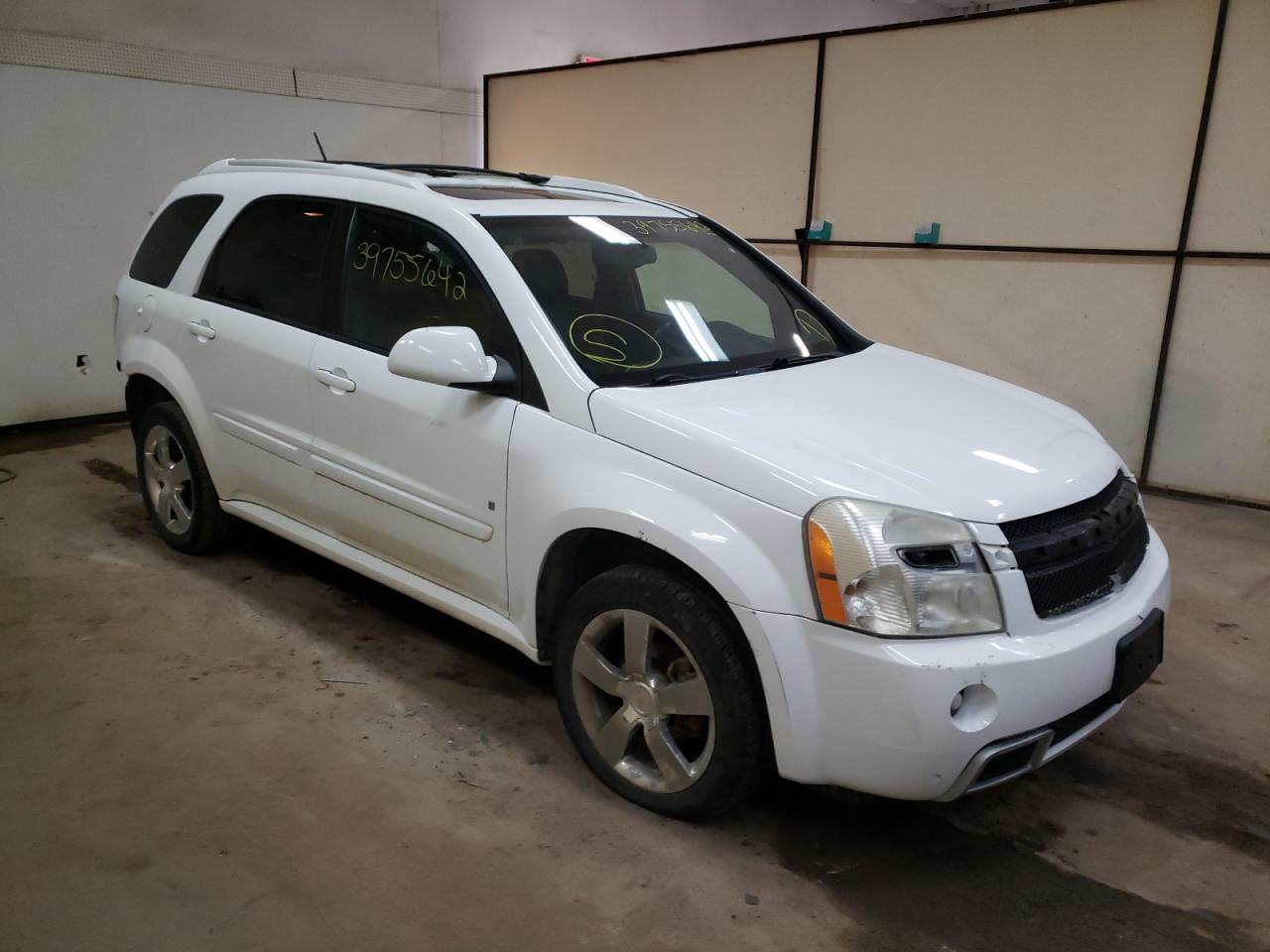 CHEVROLET EQUINOX SP 2008 with VIN 2CNDL037586347159 - Photo from auction