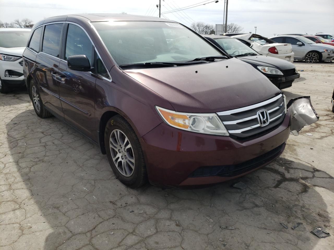 Photo 1 from auction – 2011 HONDA ODYSSEY EX with VIN 5FNRL5H63BB055678