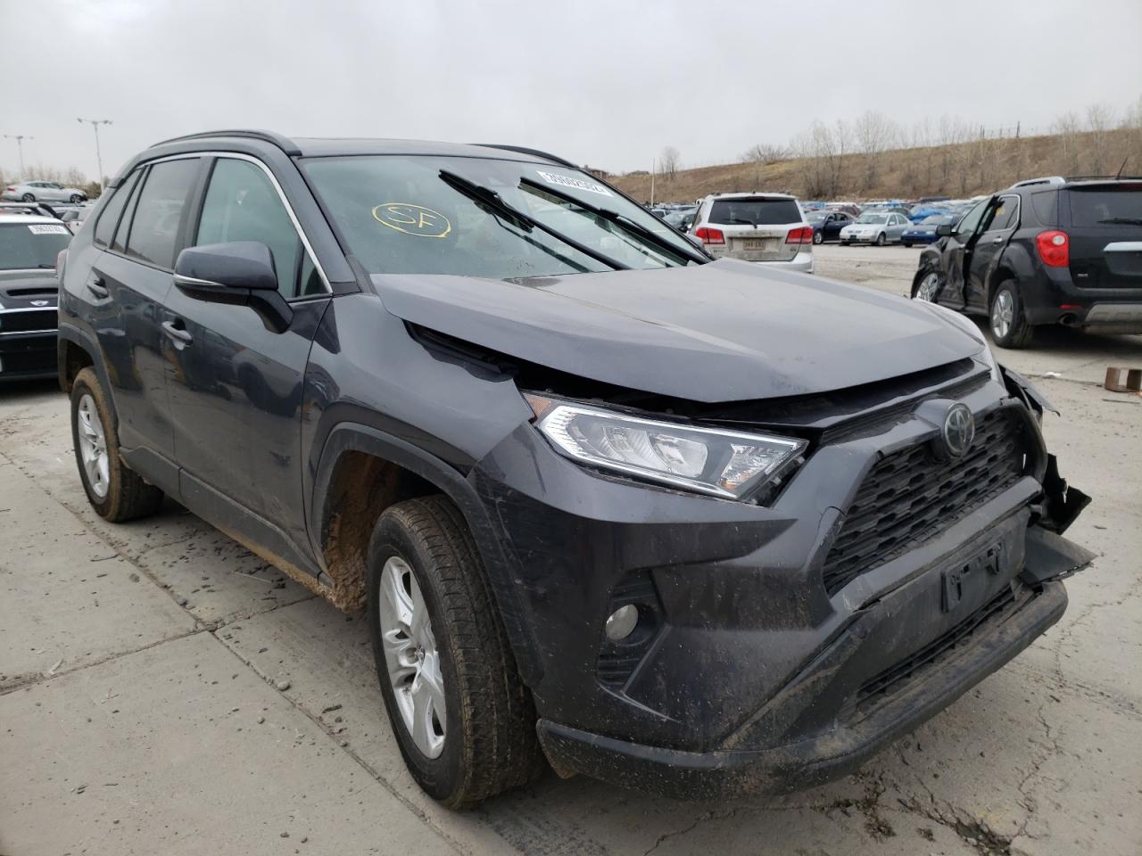 TOYOTA RAV4 XLE 2019 with VIN 2T3P1RFV5KW059062 - Photo from auction