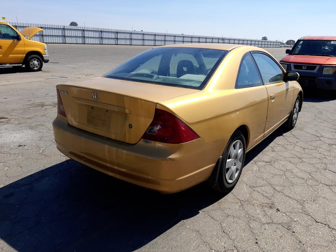 Photo 4 from auction – 2001 HONDA CIVIC SI with VIN 1HGEM22981L022427