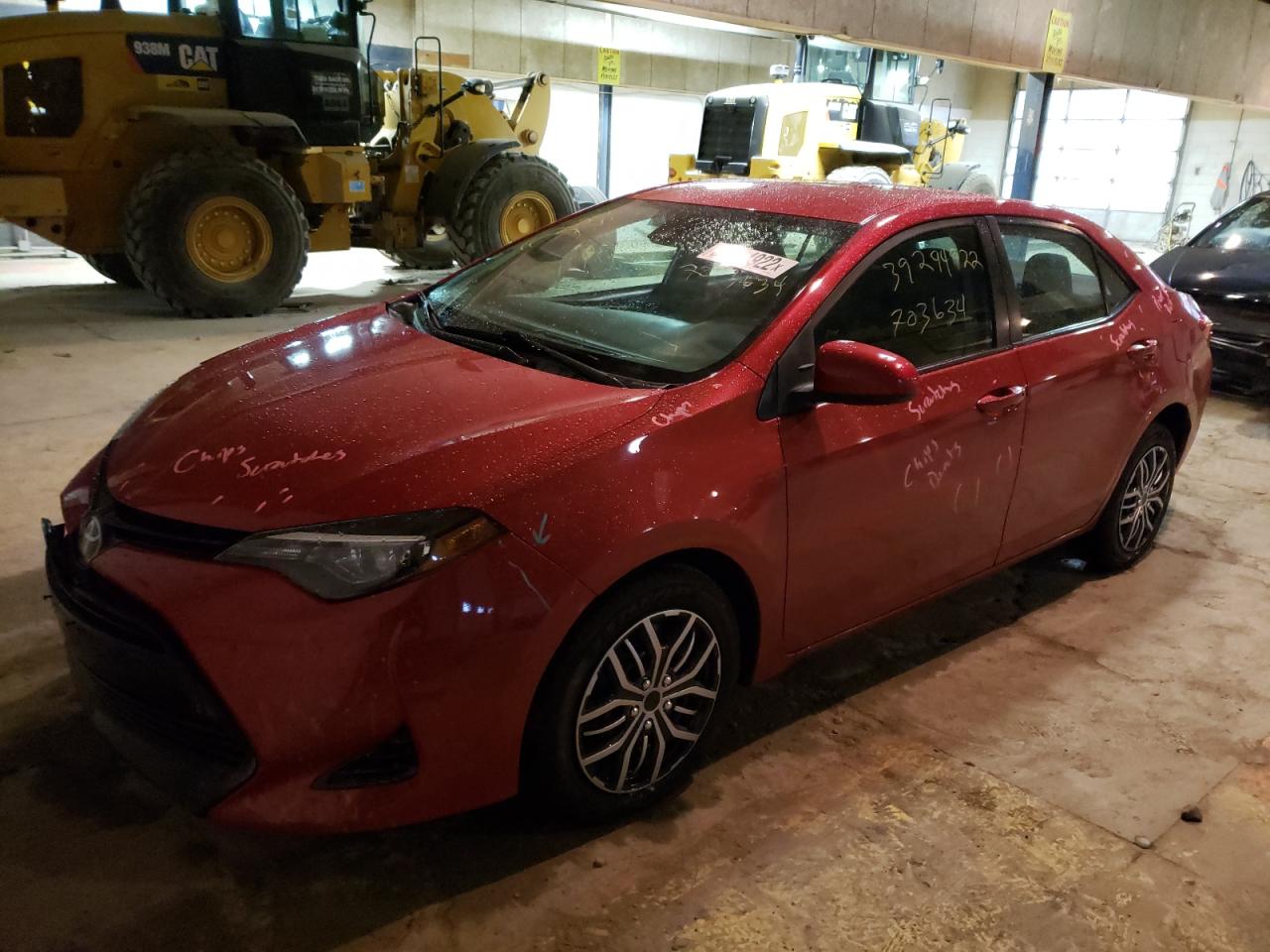 Photo 2 from auction – 2017 TOYOTA COROLLA L with VIN 5YFBURHE0HP703634