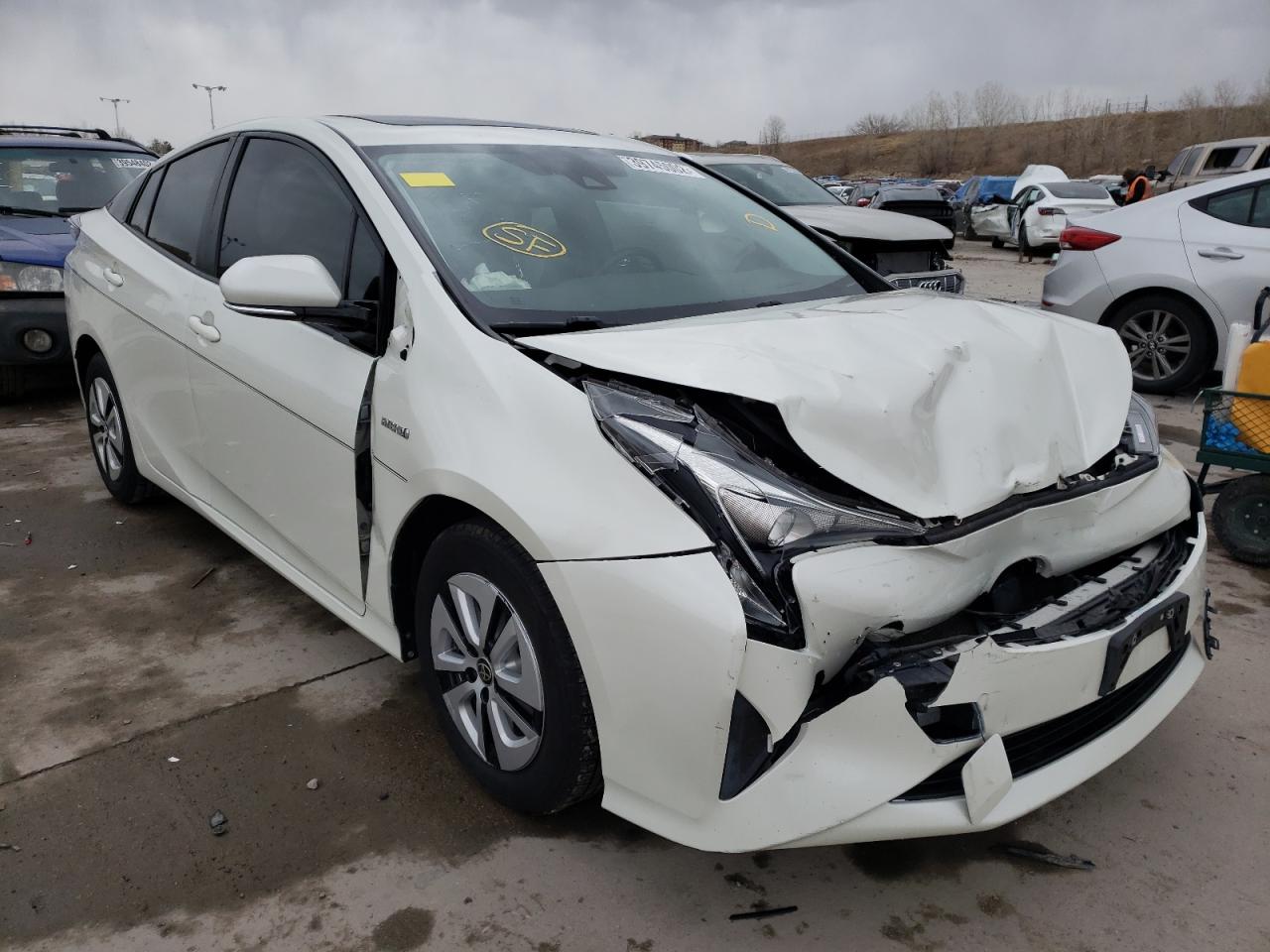 Photo 1 from auction – 2016 TOYOTA PRIUS with VIN JTDKARFU4G3513927