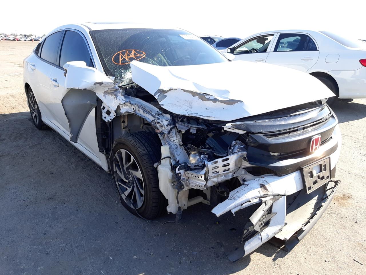 HONDA CIVIC EX 2016 with VIN 19XFC2F77GE227429 - Photo from auction