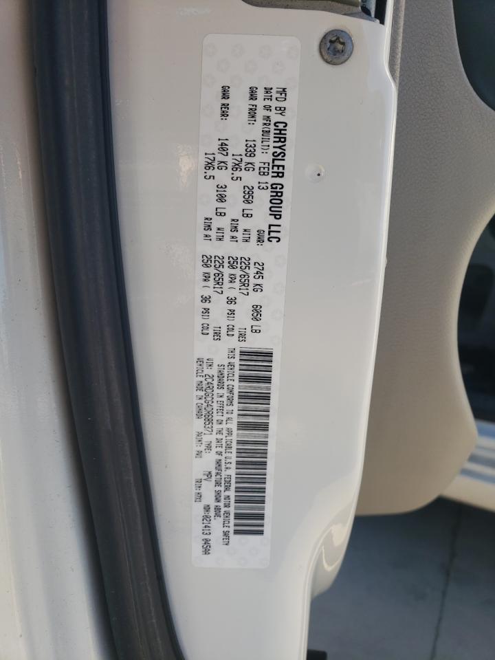 Photo 10 from auction – 2013 DODGE GRAND CARA with VIN 2C4RDGCG4DR685371