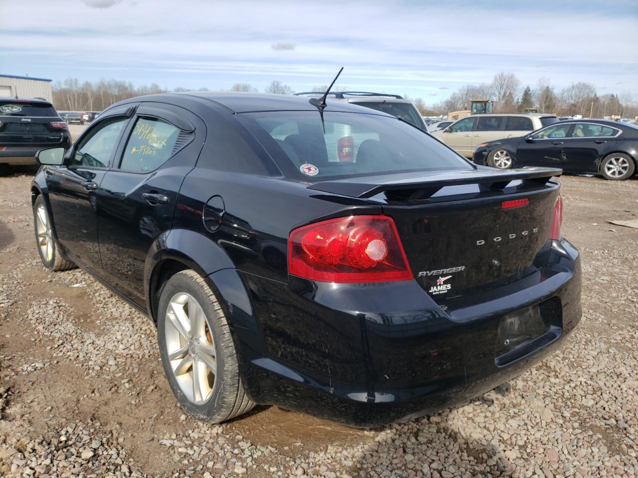 Photo 3 from auction – 2014 DODGE AVENGER SE with VIN 1C3CDZAB9EN149530