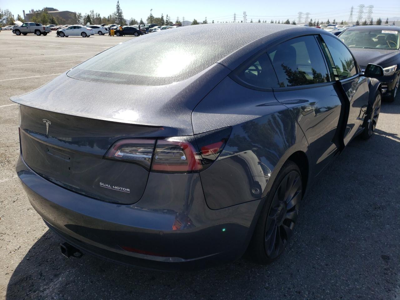 Photo 4 from auction – 2021 TESLA MODEL 3 with VIN 5YJ3E1EC3MF926097