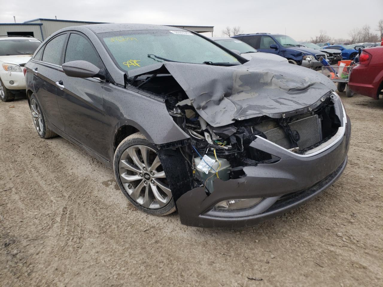 HYUNDAI SONATA SE 2011 with VIN 5NPEC4AC0BH076059 - Photo from auction