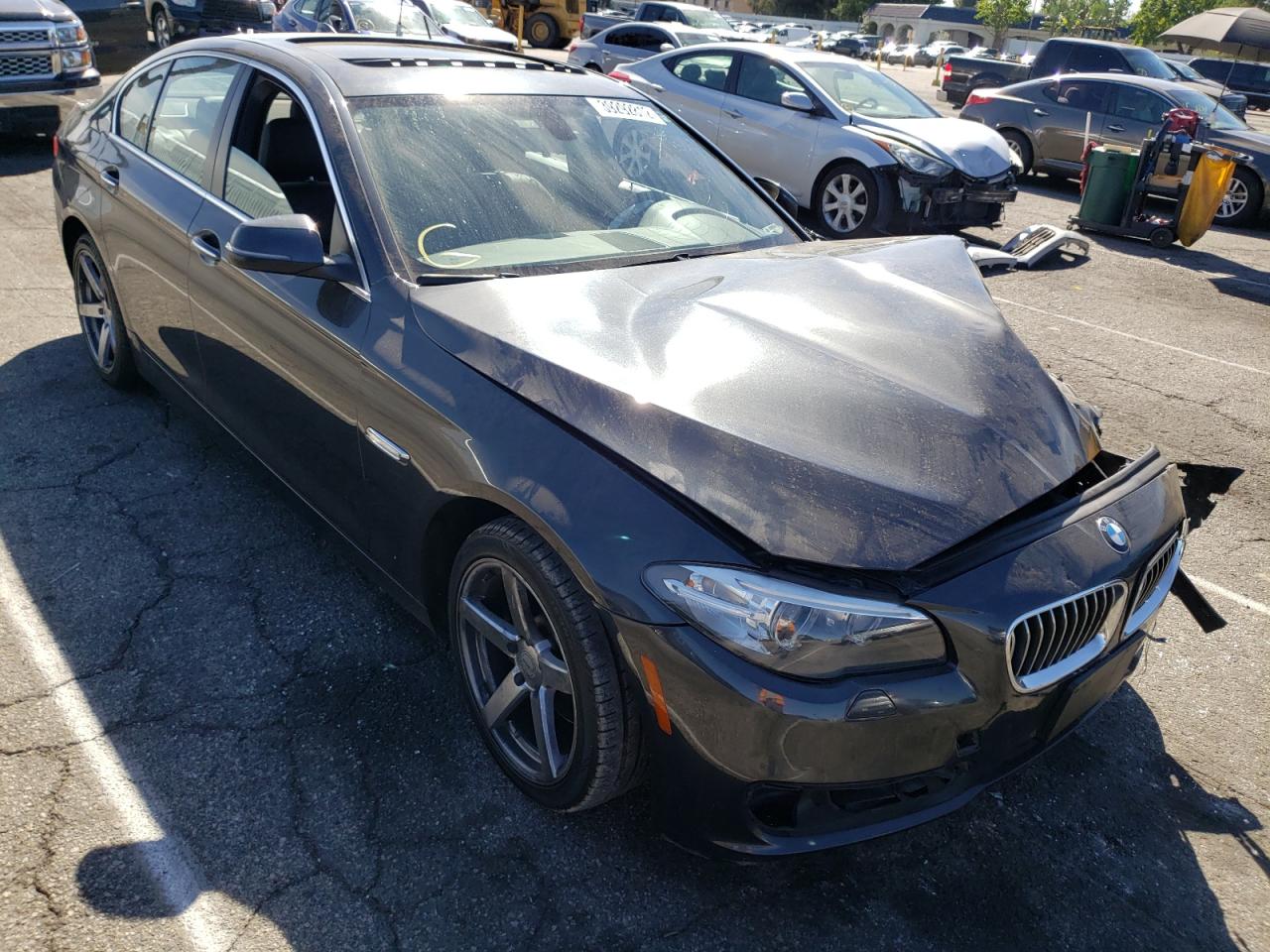 BMW 528 I 2014 with VIN WBA5A5C59ED501554 - Photo from auction