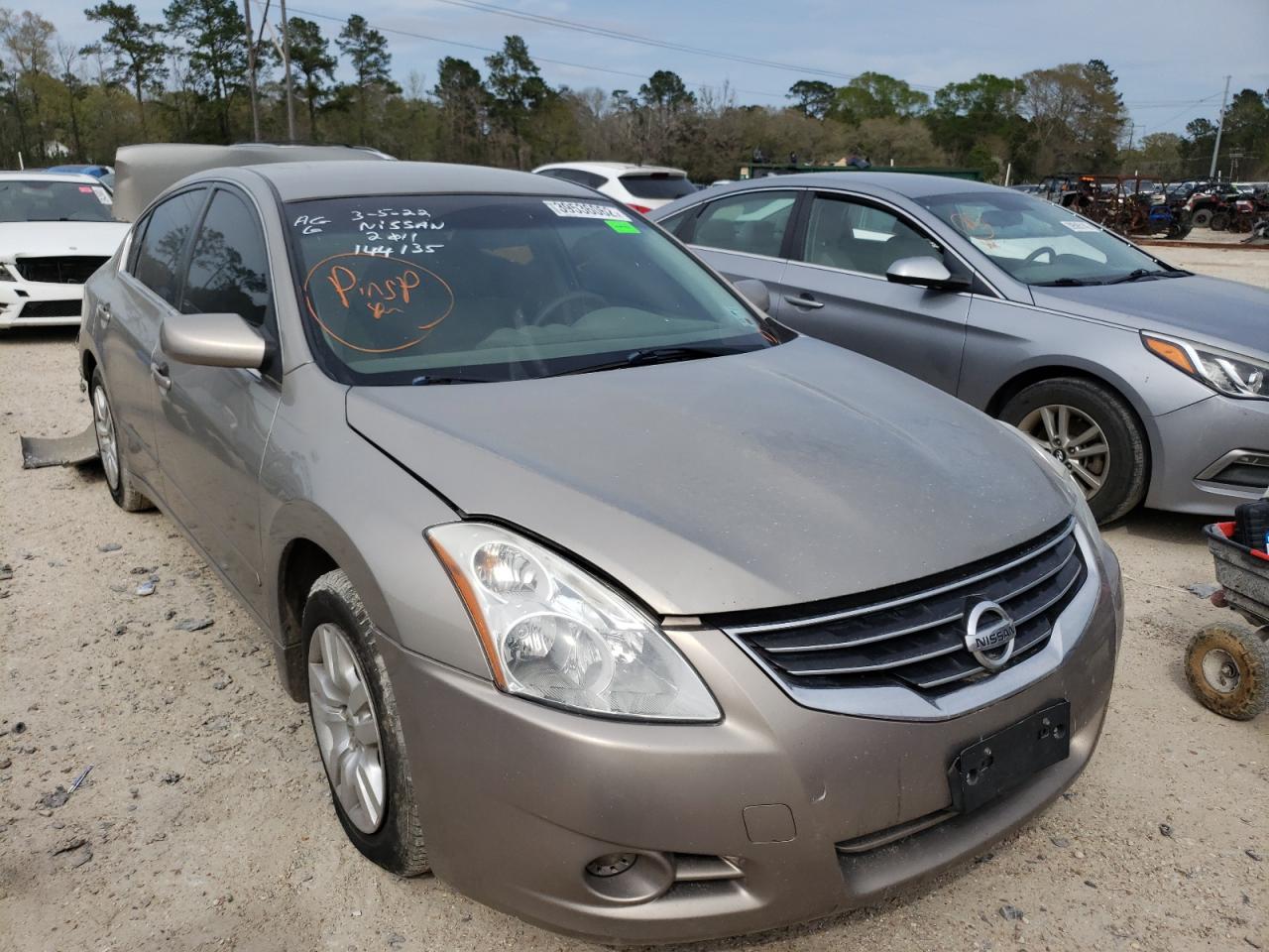 NISSAN ALTIMA BAS 2011 with VIN 1N4AL2AP3BC144135 - Photo from auction