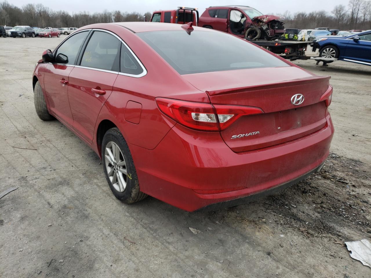 Photo 3 from auction – 2017 HYUNDAI SONATA SE with VIN 5NPE24AF0HH522376