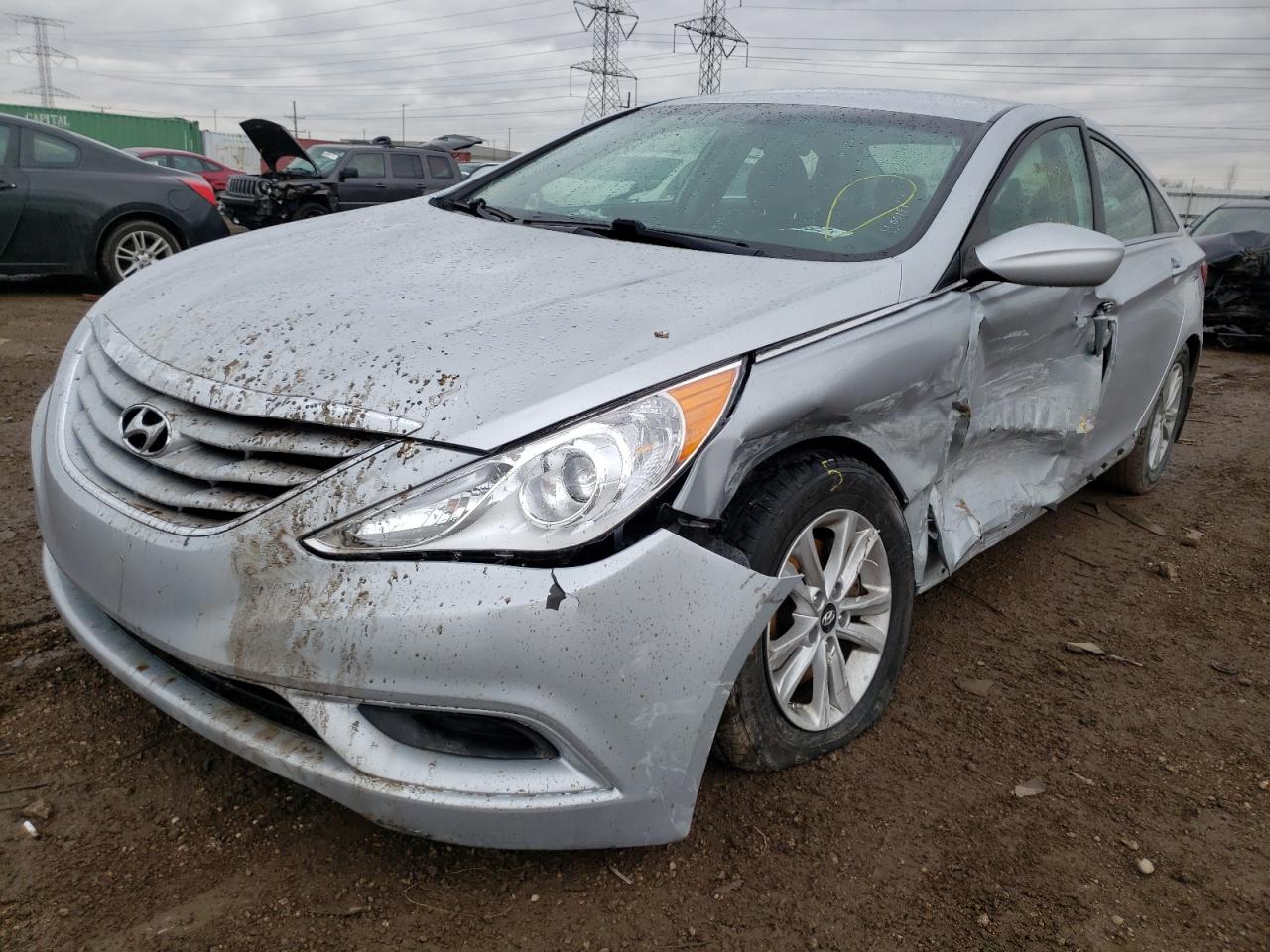 Photo 2 from auction – 2013 HYUNDAI SONATA GLS with VIN 5NPEB4AC5DH629634