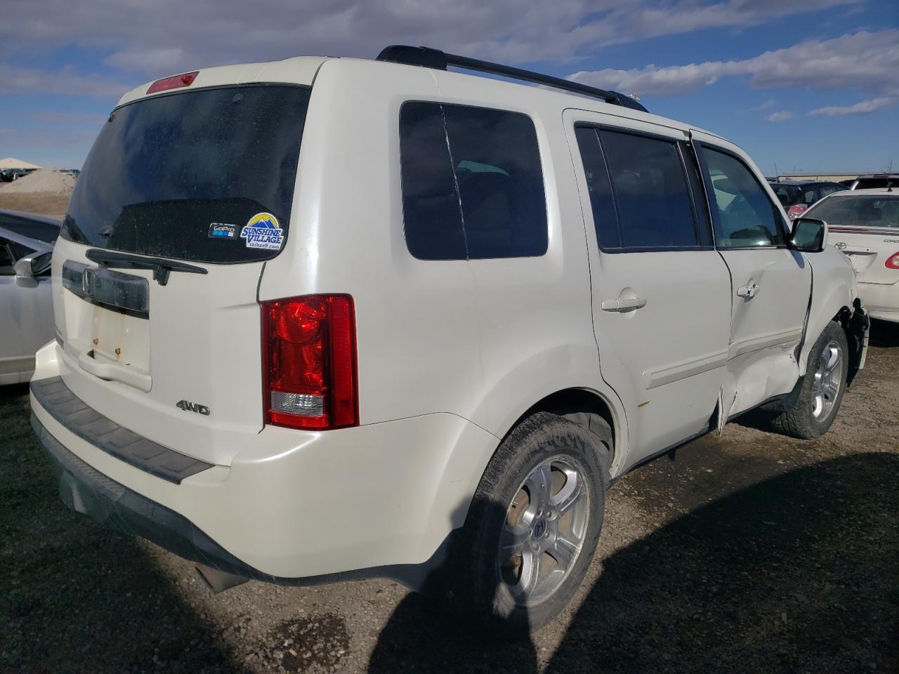 Photo 4 from auction – 2012 HONDA PILOT EX with VIN 5FNYF4H46CB503473