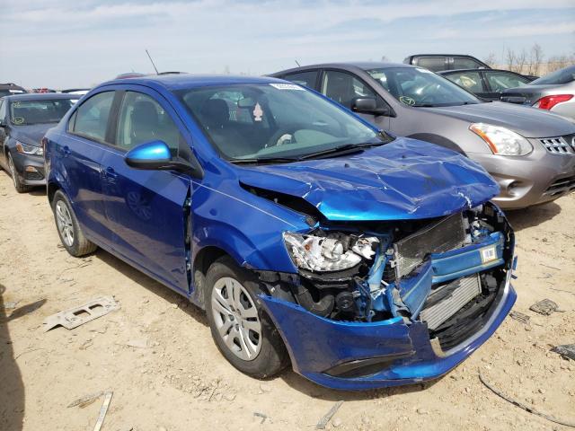 CHEVROLET SONIC LS 2020 with VIN 1G1JB5SB8L4101058 - Photo from auction