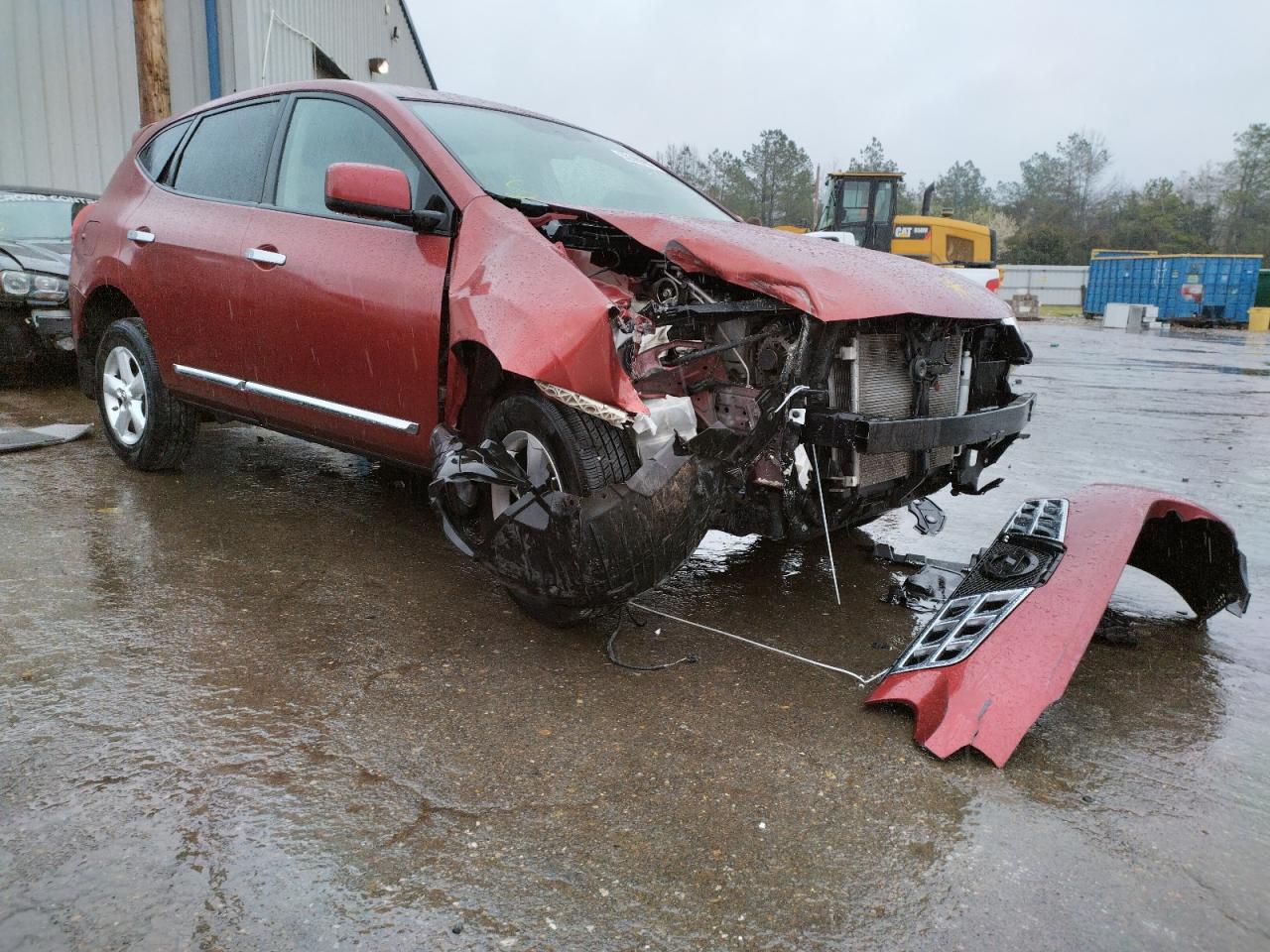 NISSAN ROGUE S 2013 with VIN JN8AS5MT2DW043164 - Photo from auction