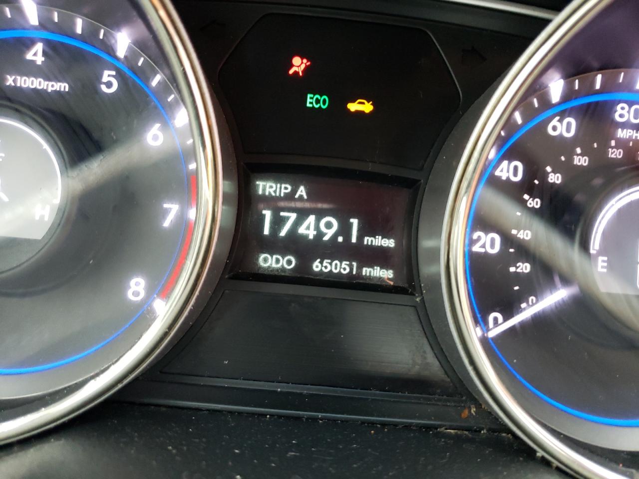 Photo 8 from auction – 2013 HYUNDAI SONATA GLS with VIN 5NPEB4AC5DH629634