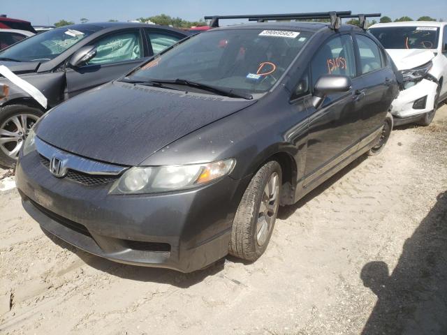 Photo 2 from auction – 2009 HONDA CIVIC EX with VIN 2HGFA16859H360529