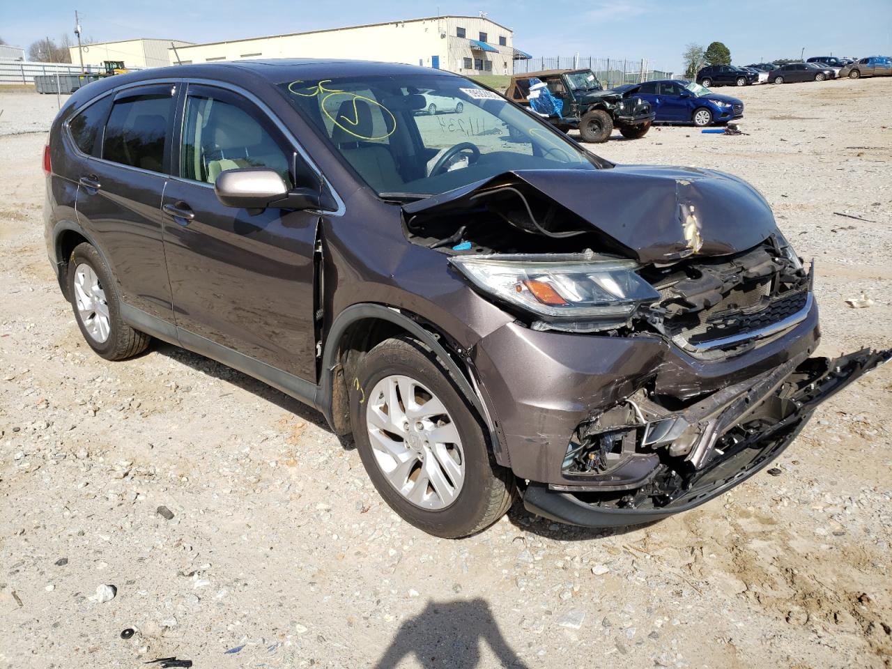 Photo 1 from auction – 2015 HONDA CR-V EX with VIN 2HKRM3H59FH533831