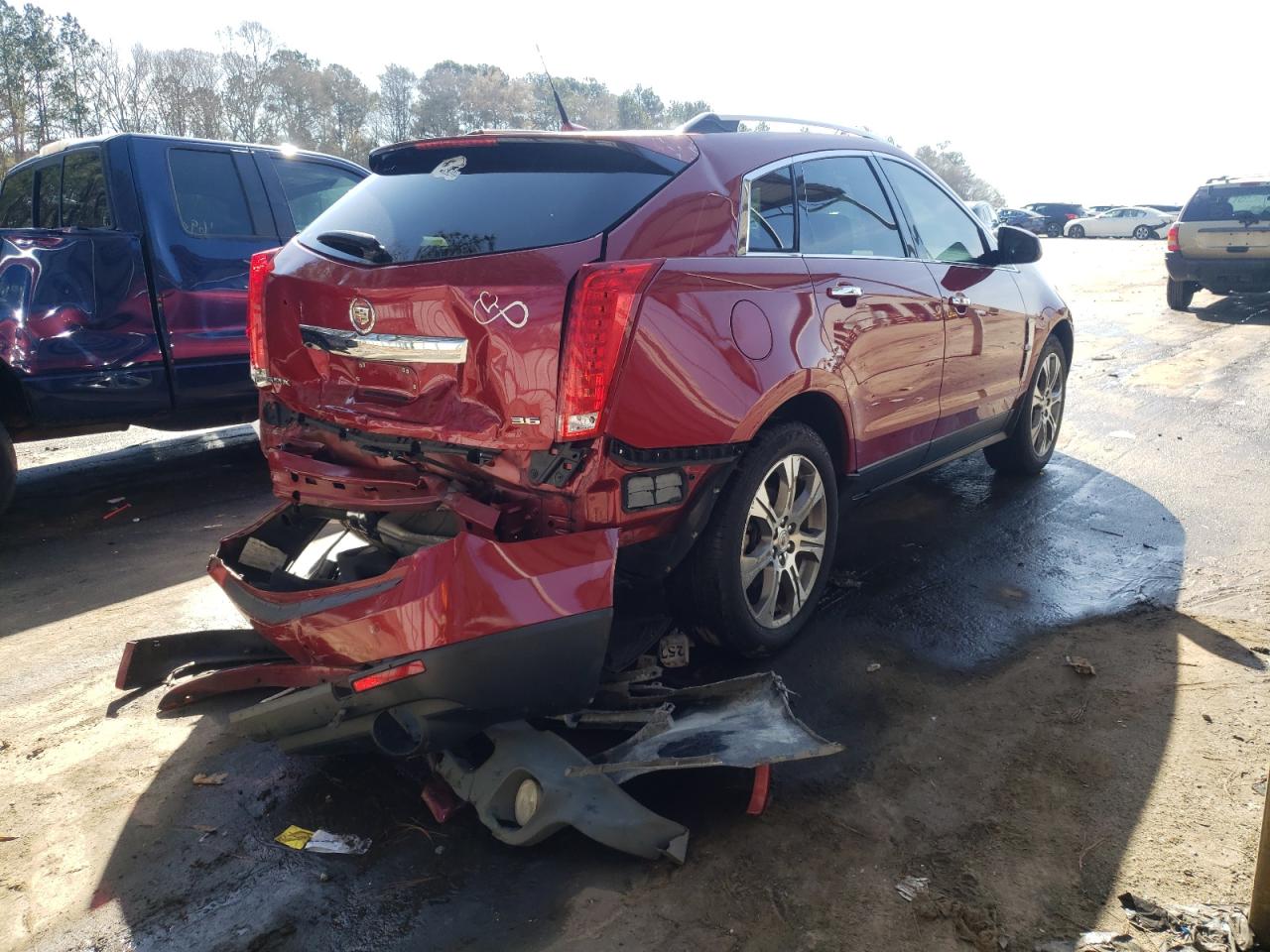 Photo 4 from auction – 2012 CADILLAC SRX PREMIU with VIN 3GYFNCE31CS518450