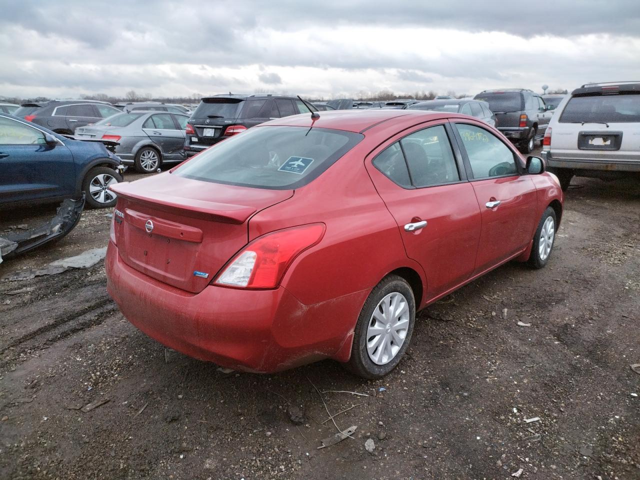 Photo 4 from auction – 2014 NISSAN VERSA with VIN 3N1CN7AP4EL832991