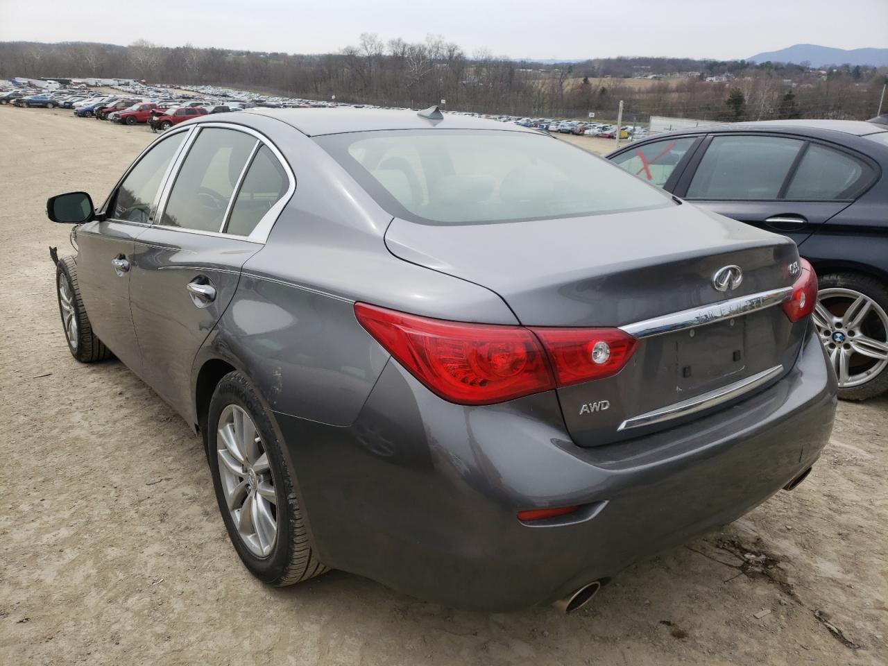 Photo 3 from auction – 2014 INFINITI Q50 BASE with VIN JN1BV7AR8EM688395