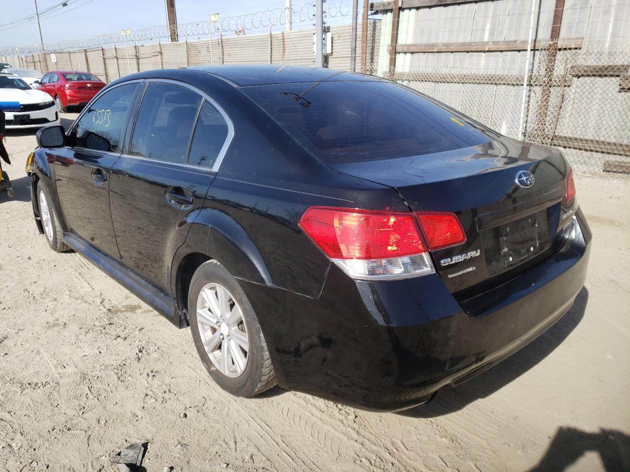 Photo 3 from auction – 2010 SUBARU LEGACY 2.5 with VIN 4S3BMBC61A3225178