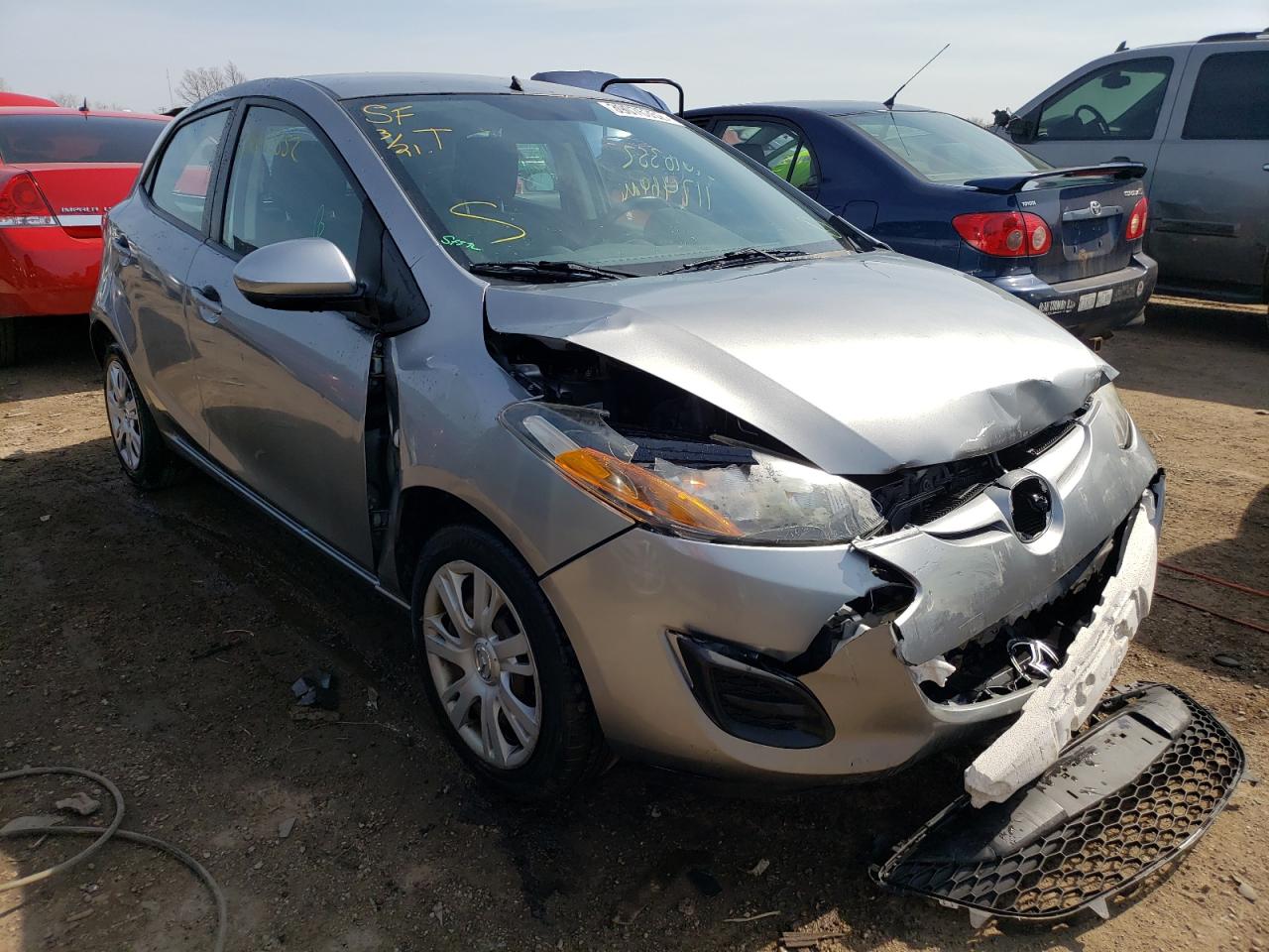 MAZDA MAZDA2 SPO 2014 with VIN JM1DE1KY5E0177937 - Photo from auction