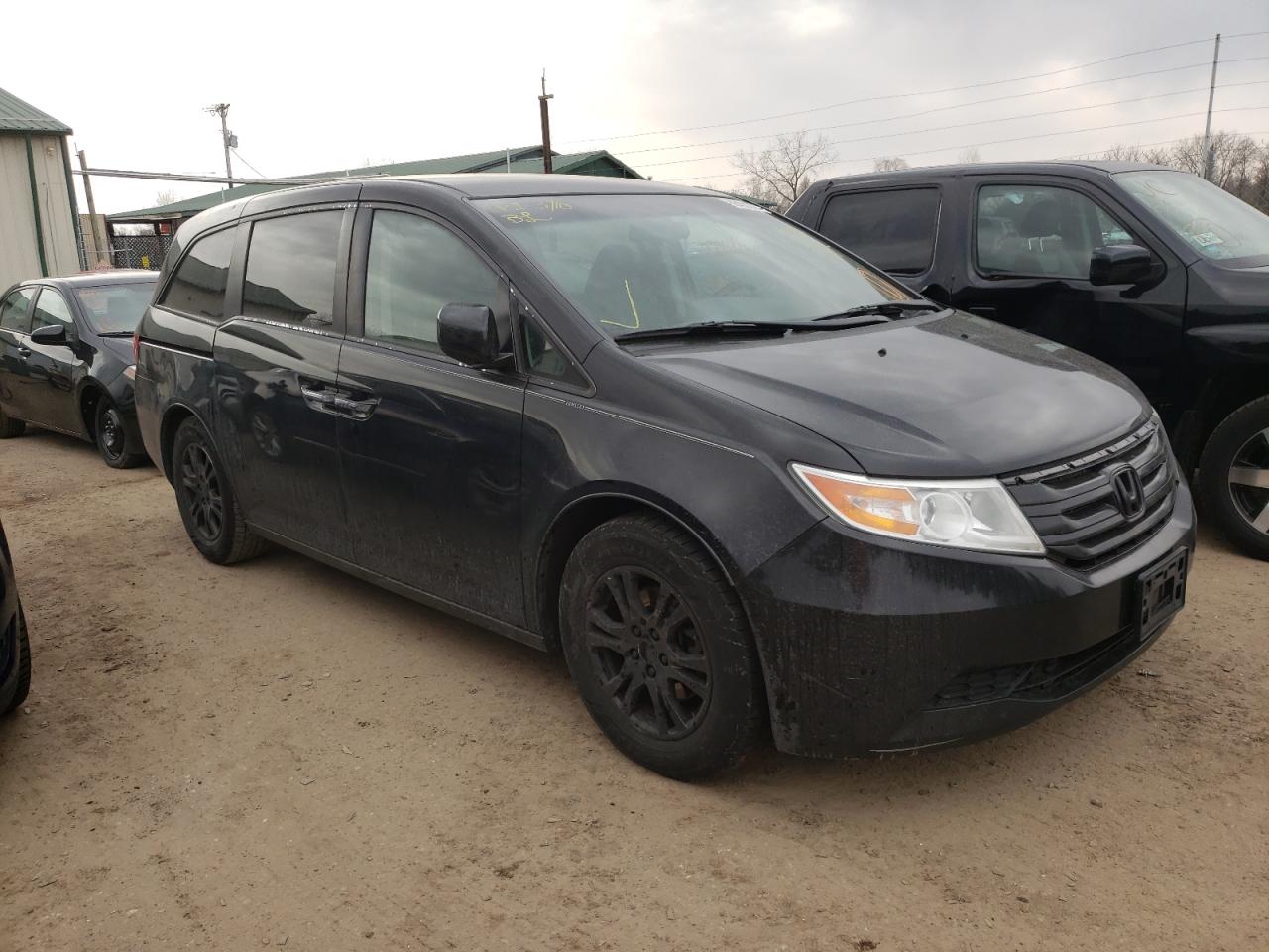 HONDA ODYSSEY EX 2012 with VIN 5FNRL5H44CB062221 - Photo from auction