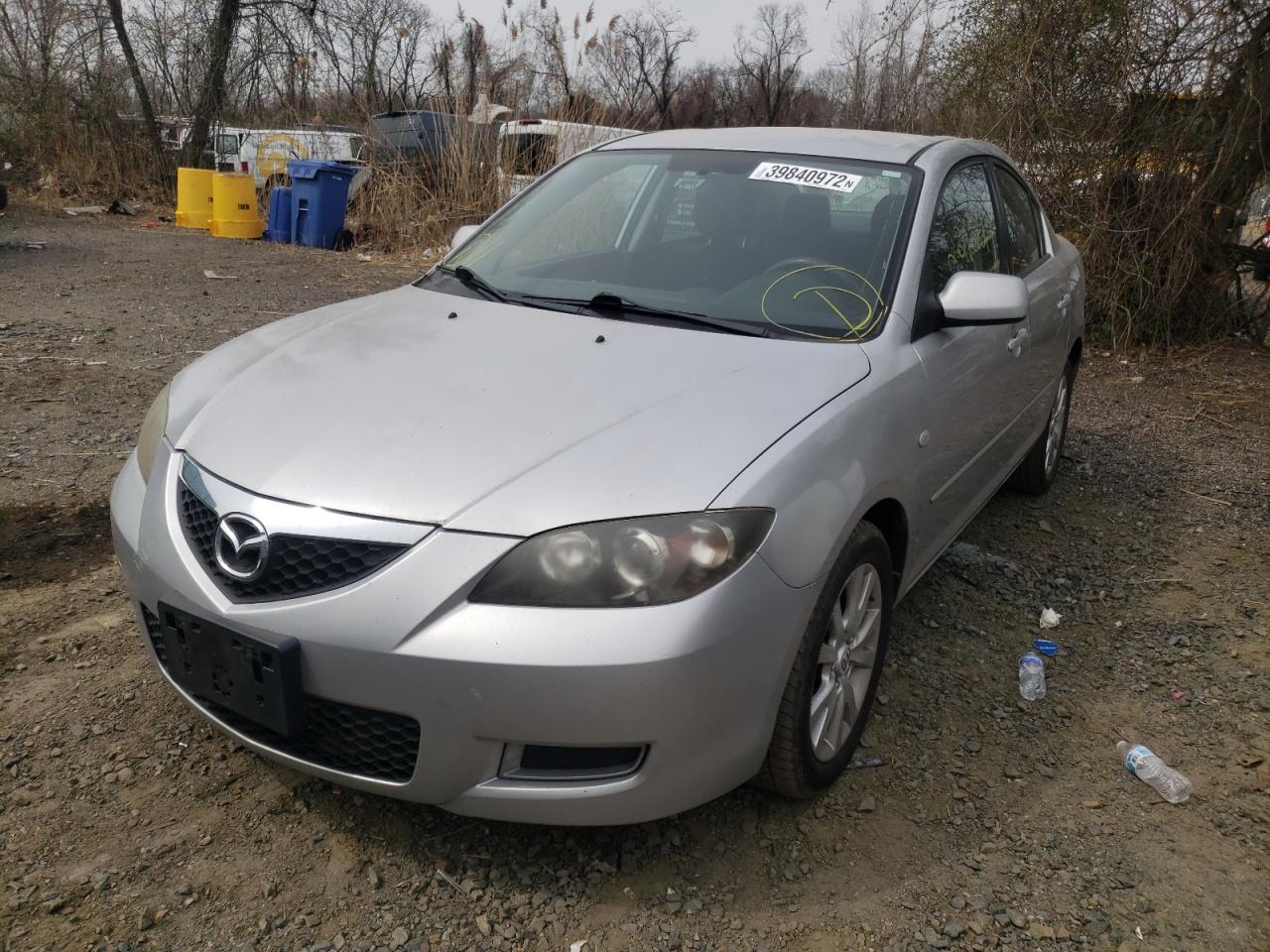 Photo 2 from auction – 2007 MAZDA 3 I with VIN JM1BK12FX71686935