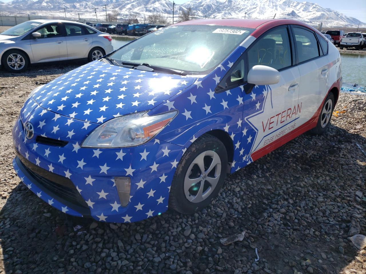 Photo 2 from auction – 2015 TOYOTA PRIUS with VIN JTDKN3DU1F1991883