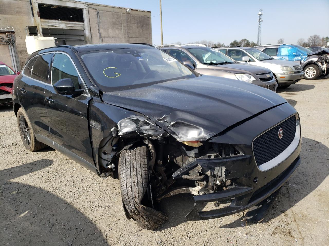 JAGUAR F-PACE PRE 2018 with VIN SADCK2EV1JA243582 - Photo from auction