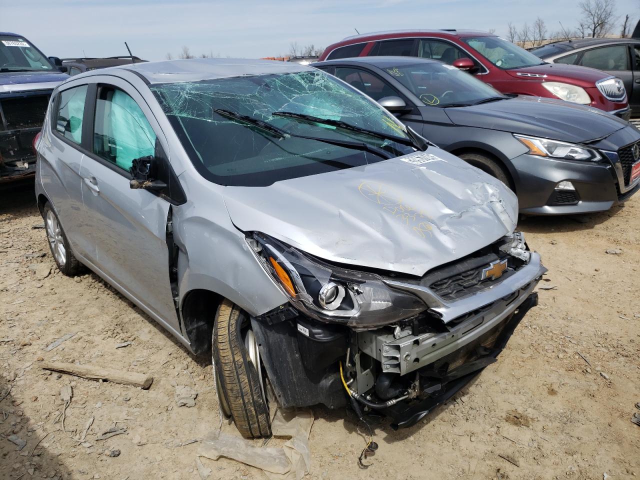 CHEVROLET SPARK 1LT 2021 with VIN KL8CD6SA6MC744242 - Photo from auction