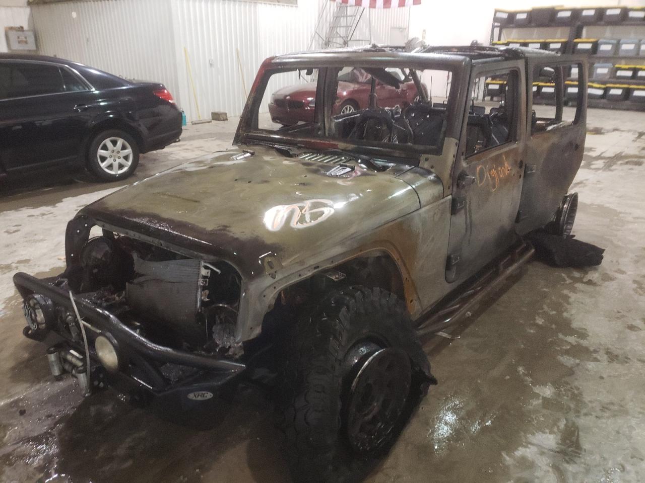 Photo 9 from auction – 2014 JEEP WRANGLER U with VIN 1C4BJWDG6EL177156