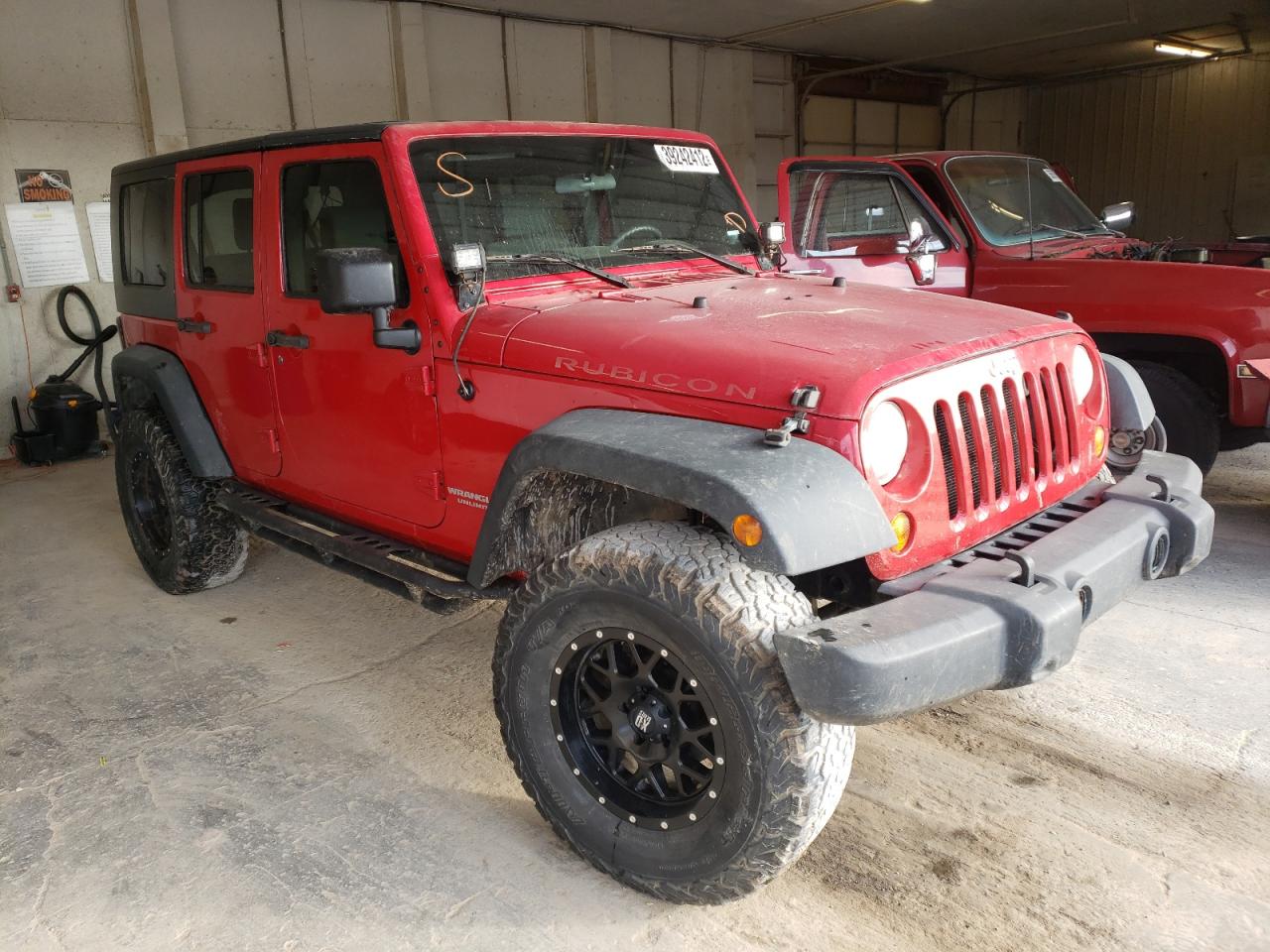 JEEP WRANGLER U 2008 with VIN 1J4GA391X8L508537 - Photo from auction