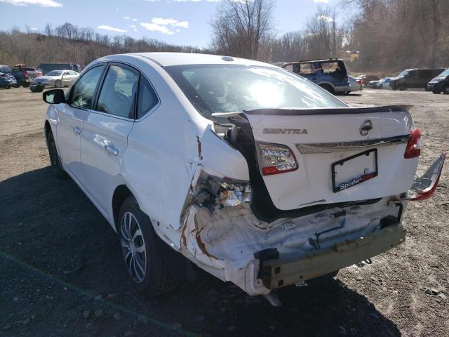 Photo 3 from auction – 2015 NISSAN SENTRA S with VIN 3N1AB7AP3FL642312